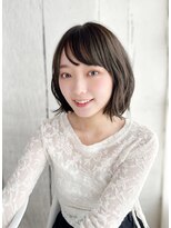 ラピス 新宿店(Lapis)&nbsp;【30代の白髪悩み】白髪ぼかしハイライト＊大人ヘア