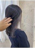 インナーカラー☆シルバー[韓国/上尾]