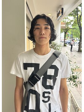 メンズbobパーマ