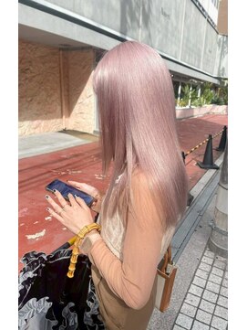 レイム(LAME) ハンサムショート バレイヤージュ ハッシュカット