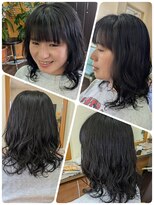 クリア 美容室&nbsp;春パーマ♪緩めの波巻き