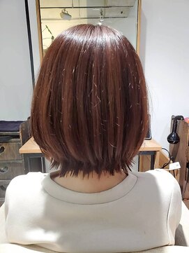ヘアリゾート粋 リマ 銀座店(lima) 艶髪/透明感ブラウン/ショートミディ/レイヤーカット