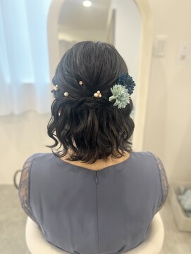 ブラン(Blanc) ハーフアップ