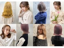 エイル アメ村(Eir)の雰囲気（レイヤーカット×ハイトーンカラー♪）