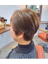 ヘアーサロン カヴィエ(hair salon covie)&nbsp;ショートスタイル　白髪染め
