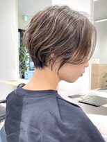 グラフ 鎌倉(GRAFF) 【ハイライト】くびれショート/ショートボブ/前下がりショート