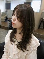 ジーレ 南堀江(jiire)&nbsp;レイヤーカット×オリーブベージュ