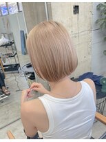 ノード(NODO) 【洗練されたヘルシースタイル】ハイトーンボブ