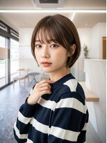 トゥーリ 長崎葉山店(tuuli)&nbsp;tuuli ◇大人可愛いミディアム　20代30代40代の髪質改善縮毛矯正