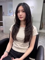 ユニ 心斎橋(Uni.)&nbsp;心斎橋/韓国ヘア/レイヤーカット/髪質改善/顔周り/ブリーチ