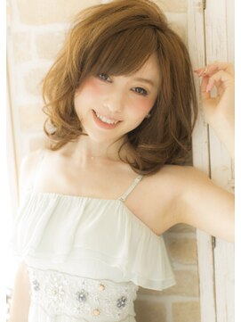 プライズ アイリス 池袋東口店(prize Iris) ヌーディふんわりミディアム【池袋東口】【池袋】【池袋駅前】