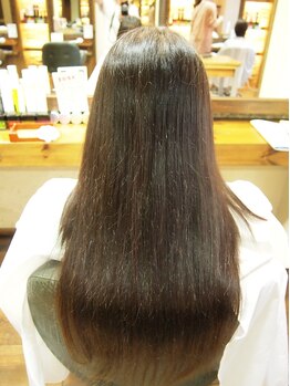 バランス ウィズ ケーズヘアー(VALANCE with k's hair)の写真/【ロング料金ナシ☆】髪のうねり、広がり、クセなど様々な髪のお悩みを解消！憧れのサラサラストレートへ♪