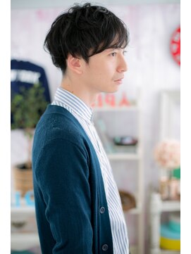 ミック ヘアアンドビューティー 大山店(miq  Hair&Beauty) デザイン性の高い黒髪ルーズウェーブ