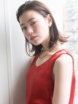 アカ(ACA)&nbsp;【ACA】ブルージュ似合わせカット切りっぱなしボブ