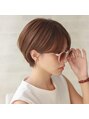 アッシュ 日吉店(Ash) 耳掛けしても素敵な丸みショート。