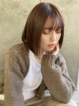 ヴェルダ 池袋店(verda) bob×ナチュラルブラウン◎Yamamoto