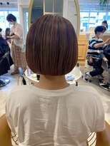 ロンド シャルム 吉祥寺(Lond charme)&nbsp;ロンド吉祥寺【千田大地】ベージュカラーぱつっとミニボブ