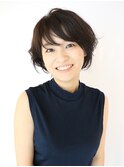 上品ふんわり大人ボブ