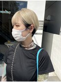 韓国風ショート×逆インナーカラー