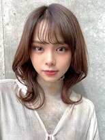 ユアーズヘア 新宿三丁目店(youres hair) 大人女子♪エアリーミディアムヘア ヨシンモリ 韓国ヘア