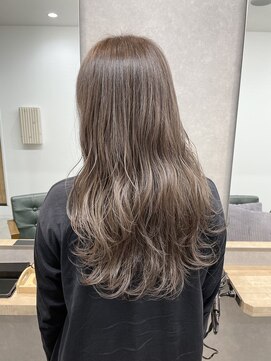 リベストバイジェービー 稲毛(li best. byjb) グレージュカラー/ボブウルフ/黒髪/ココアベージュ[稲毛/稲毛駅]