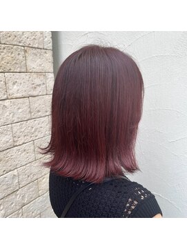 シュモレポルターレ(Shumore portare) 。。。pink外ハネ。。。