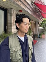 ウェルネス(Wellness)&nbsp;スパイラルツーブロックマッシュアップバングコンマヘア75