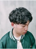 (五十嵐)メンズパーマ