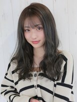 アグ ヘアー オーバー 室蘭店(Agu hair over)&nbsp;《Agu hair》薄バングムルギョル巻×numberA.ヘアバター