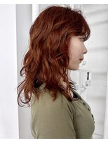 レコ 渋谷(LECO)&nbsp;オレンジブラウンヘア