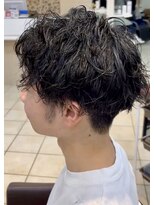 ディータ(Dita)&nbsp;大人波打ちセンターパートin大宮メンズカットパーマ美容室