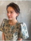 【上品編みおろしスタイル】