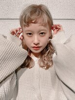 ヨー(Yoh-)&nbsp;【ミルクティーベージュ/阿部達哉】ブリーチ/ハイトーン