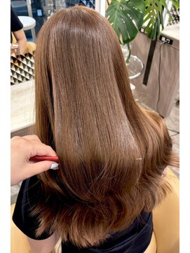 アロン(Allons Ginza) レイヤーカット韓国巻き