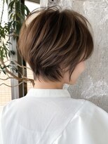 ショートヘア/分け目なし/イメチェン/30代40代50代/表参道