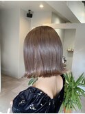 大人グレージュ × ブリーチ