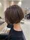 クララ オサエンドウリ(CLALA. Osaendori)の写真/【小顔補正カット】が大人気！フォルム重視の巧みなカット技術で、360度どこから見ても美しいスタイルに♪