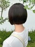 オーガニック白髪染め＋オージュアトリートメント　￥8200