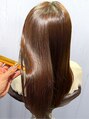 サロンズヘアー 松山鴨川店(SALONS hair) 柔らかく自然なストレートヘア♪