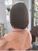白髪染め白髪ぼかし大人ショートボブ大人かわいい30代40代50代