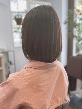 ランデ(RANDE) 白髪染め白髪ぼかし大人ショートボブ大人かわいい30代40代50代