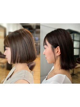 【河原町・烏丸】前髪からこめかみ,後れ毛まで...ミリ単位でこだわるカットで“抜け感”たっぷりのstyleに