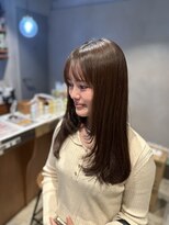 ラボアン 梅田店(lab.em.)&nbsp;扱いやすいハイレイヤー×ワインレッド