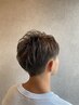 【学割U24】　メンズカット＋炭酸頭皮ケア+眉カット　