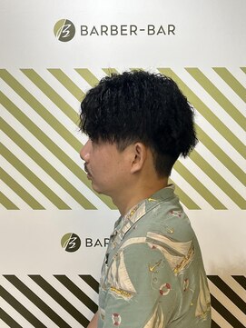 バーバーバー 高坂(BARBER－BAR) ツイストパーマ