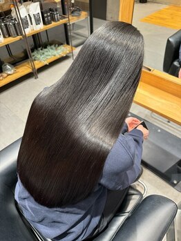 レックスヘアーインターナショナル(ReX HAIR INTERNATIONAL)の写真/【心斎橋駅1分】髪へのダメージを最小限にし、あなた史上圧倒的なツヤと手触りを実現します♪