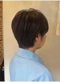 すっきりショートヘアー