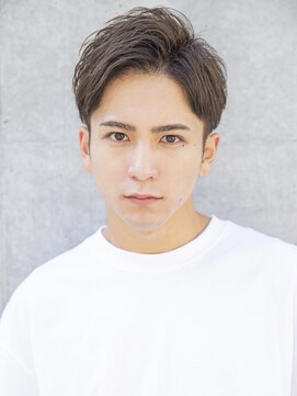 シティ(CITY) フェザーパーマブルーブラックサーフカールスパイキーショート