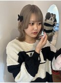 【色落ちまで可愛い!】ホワイトベージュ