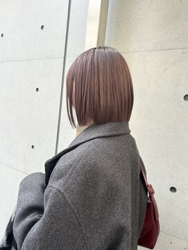 ディジョン(Dijon) 韓国顔まわりレイヤーカットグレージュオリーブベージュブラウン